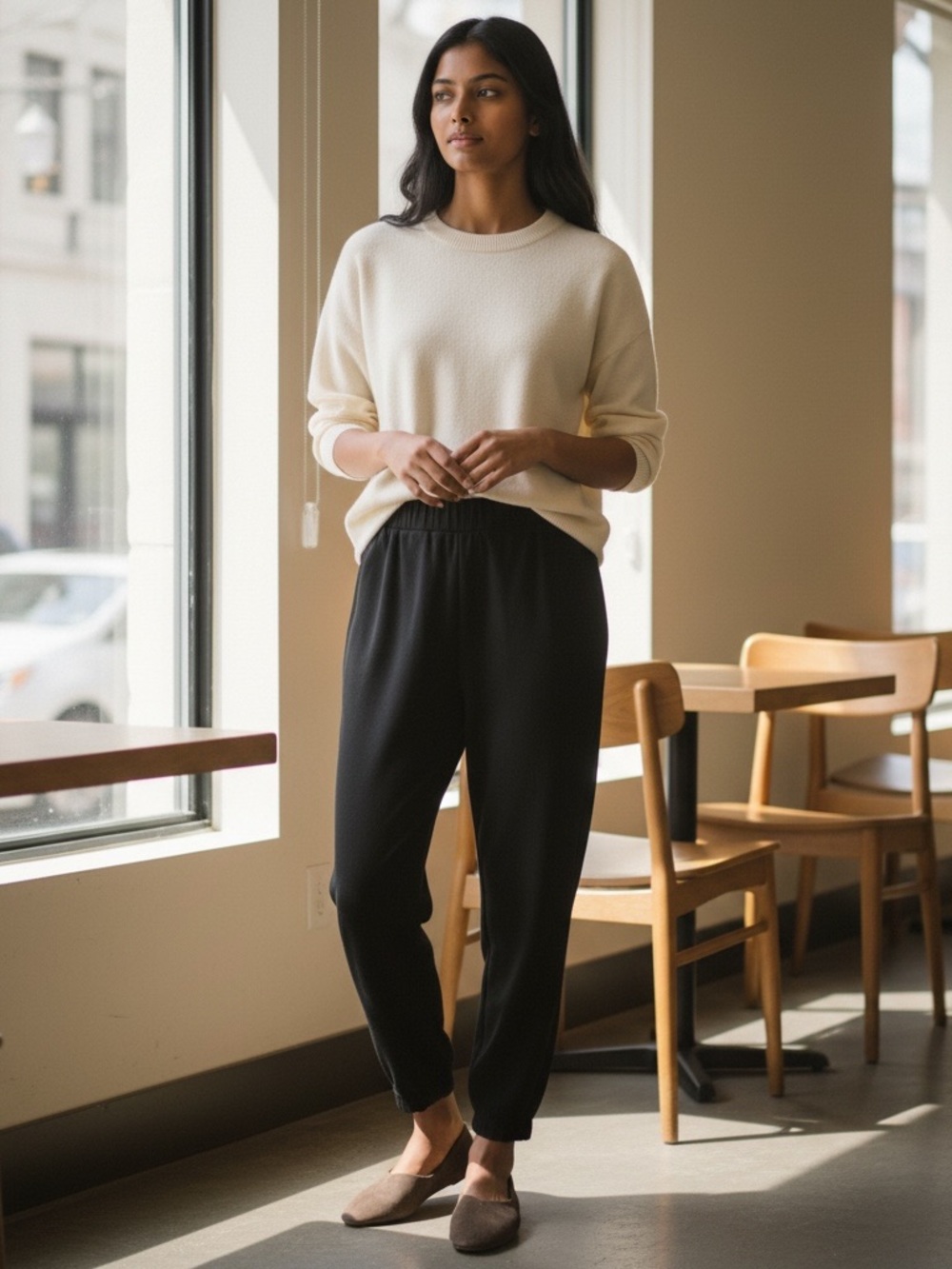 COS wool blend joggers women’s size 4